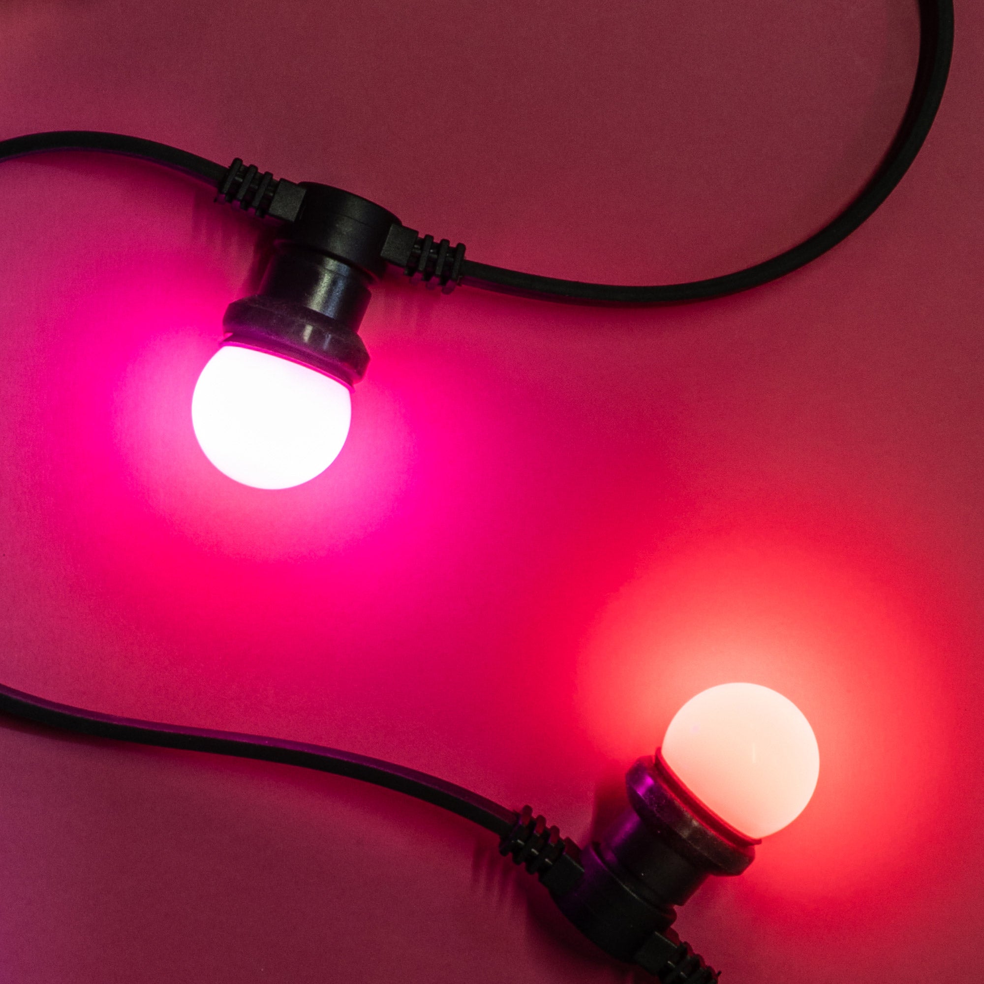 Ampoule Guirlande Guinguette Led E27 Couleur Rose - 1.5W SKYLANTERN - 4