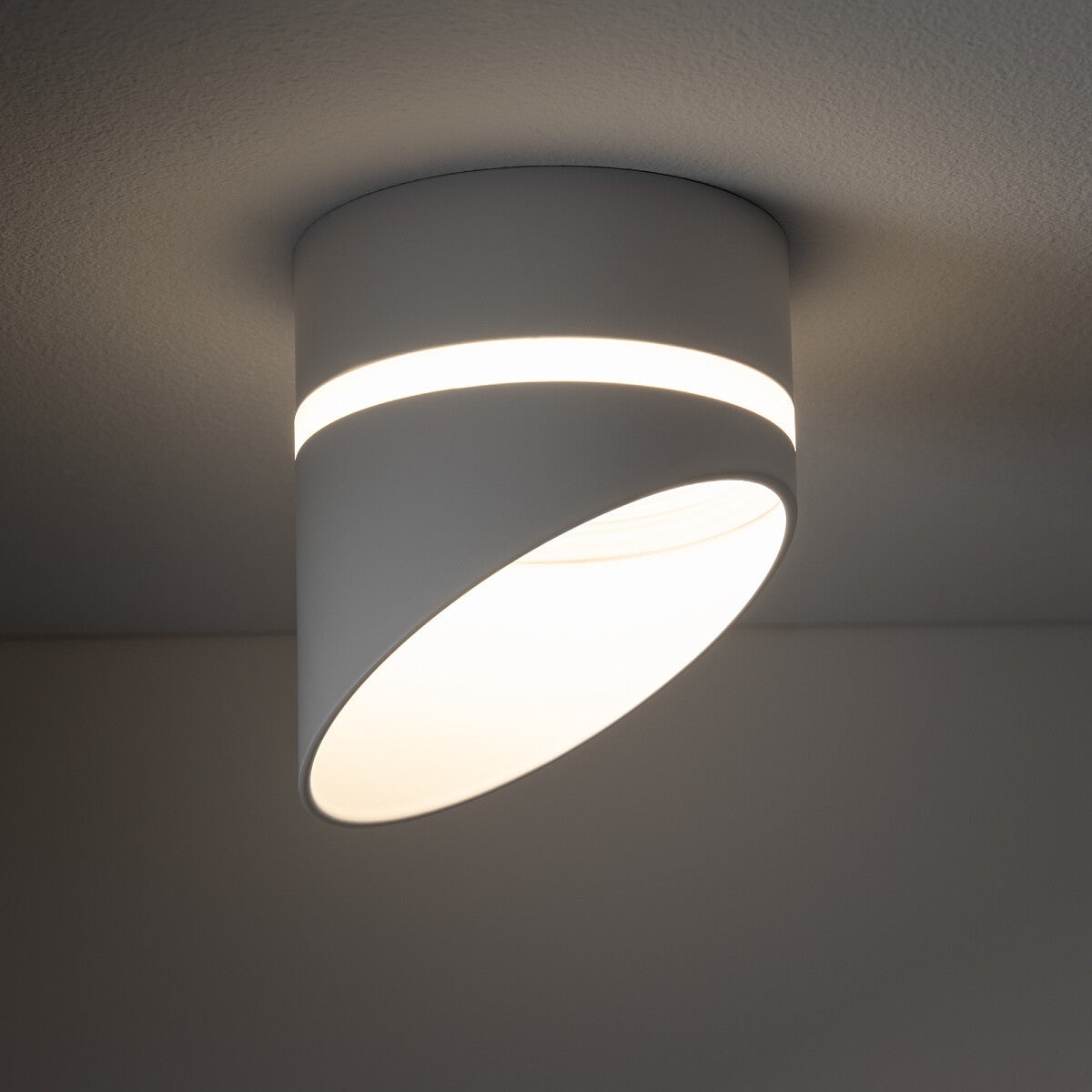 Oprawa sufitowa wpuszczana podtynkowa Vis biała 1xGX53x12W okrągła IP20 wym: 12 x 7,5 x 8,19 cm aluminium Nowodvorski Lighting - 2