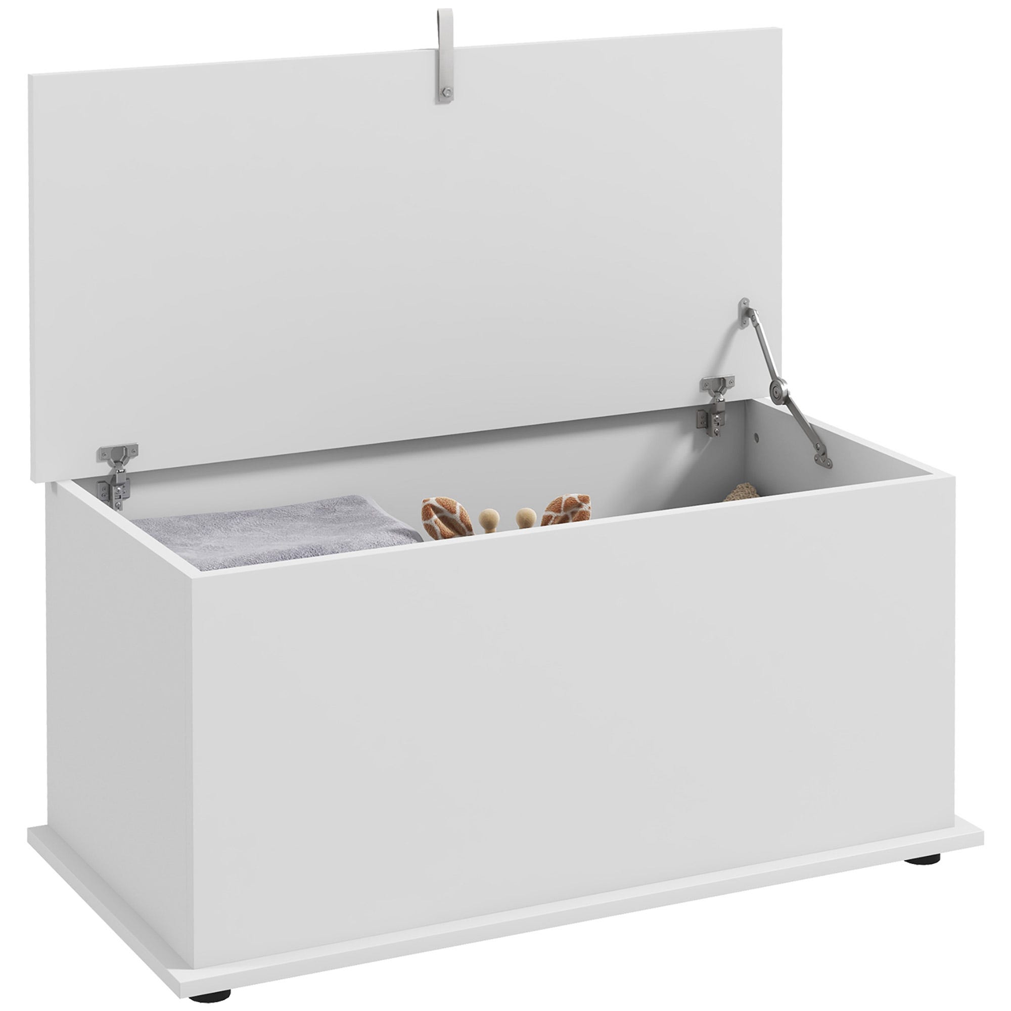 Coffre De Rangement banc De Rangement Avec Couvercle Rabattable Et coffre-de-rangement-banc-de-rangement-avec-couvercle-rabattable-et