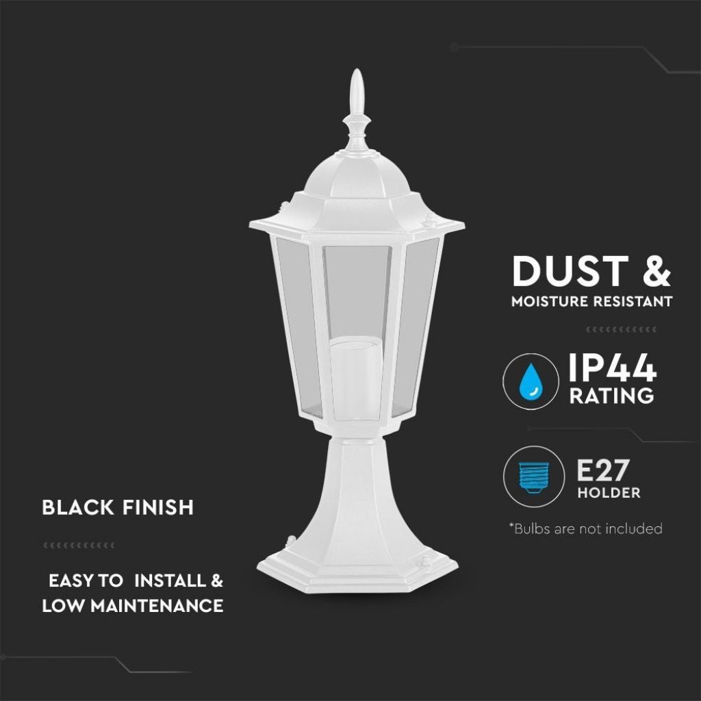 Lampada LED da Terra a Lanterna con Portalampada E27 (Max 60W) Colore Bianco l: 403mm IP44 - 2