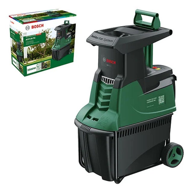 Broyeur de végétaux électrique BOSCH AXT 25 TC