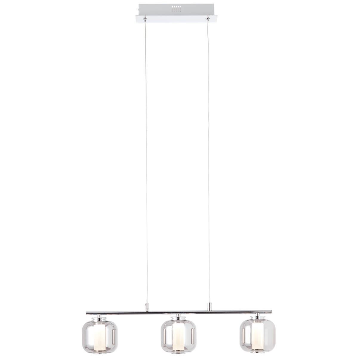 Brilliant Andres 3-płomienny reflektor LED, czarny matowy, metalowy, 3x QPAR51, GU10, 10 W, w tym reflektor LED (strumień świetlny: 345 lm, barwa świa