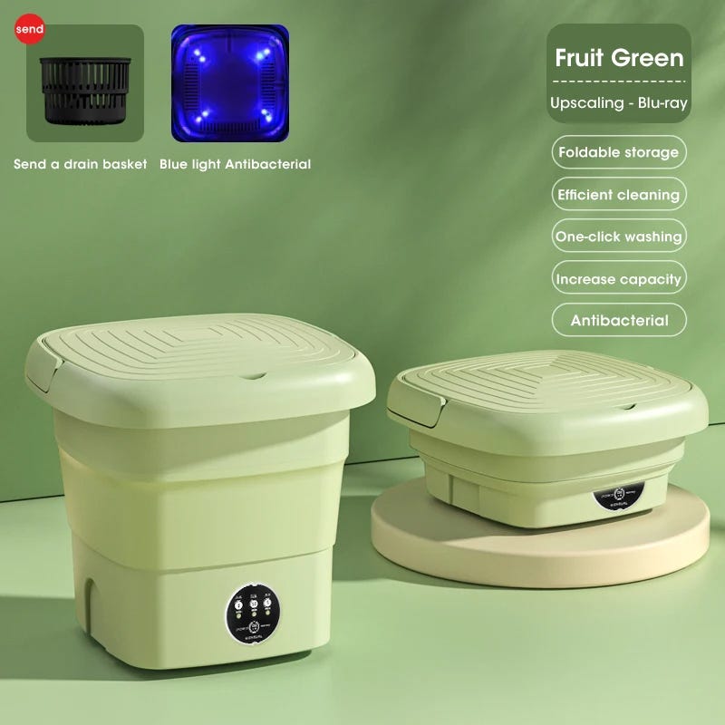 Mini Machine À Laver Pliable Pliable Portable Lave Linge Pour Etudiant Mini Machine À Laver Pliable Pliable Portable Lave Linge Pour Etudiant