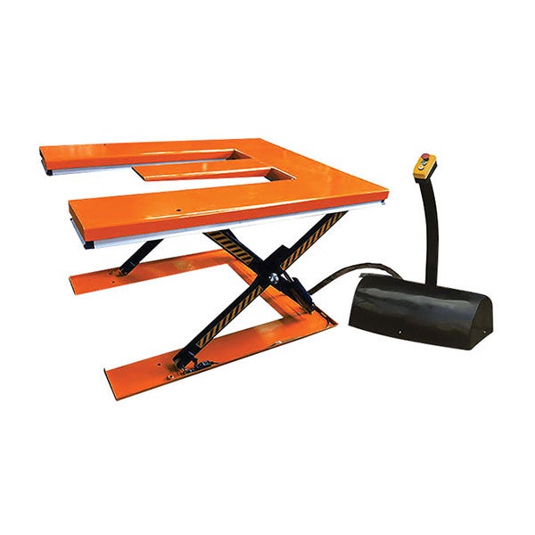 Plateforme élévatrice électrique pour palette 380V - Plateau E 1400x1200mm - Levée 880mm - Charge max 1000kg - HE1000