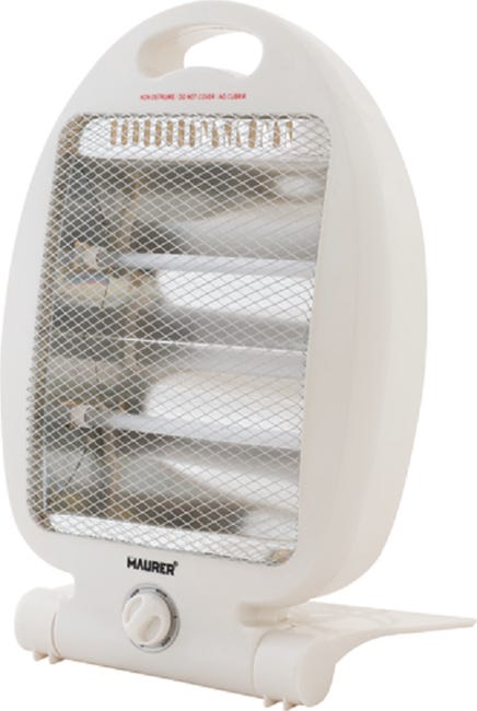 Stufa da bagno 1000W con 3 barre di quarzo Stufa da bagno 1000W con 3 barre di quarzo