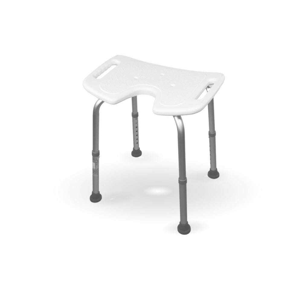 Relaxdays Sgabello da Bagno in Bambù, Design Naturale, Panchetta da Armadio, 50,5 x 41,5 x 29,5