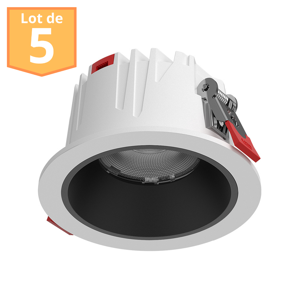 Lot De Spots Led Encastrables Braytron Blanc W En Ip Leroy Merlin