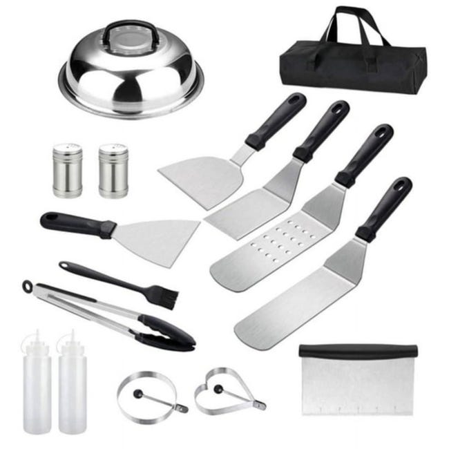 Juego de barbacoa infantil para barbacoa | Accesorios de cocina educativos e interactivos completos para cocinas infantiles pequeñas | Juego completo de juguetes de cocina para niños – para niños en Juego de barbacoa infantil para barbacoa | Accesorios de cocina educativos e interactivos completos para cocinas infantiles pequeñas | Juego completo de juguetes de cocina para niños – para niños en