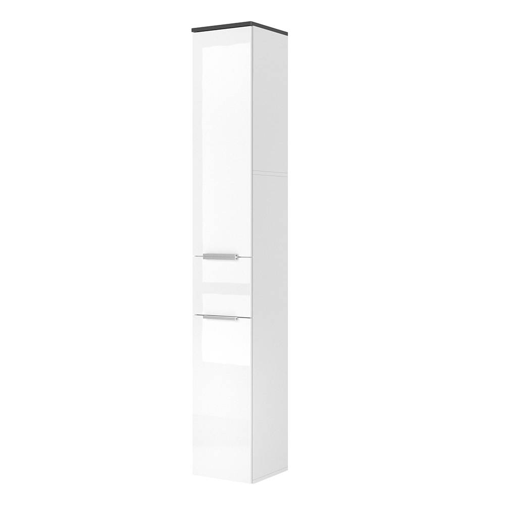 Meuble De Salle De Bain Avec Vasque à Poser Ronde Balea - Blanc - 100cm