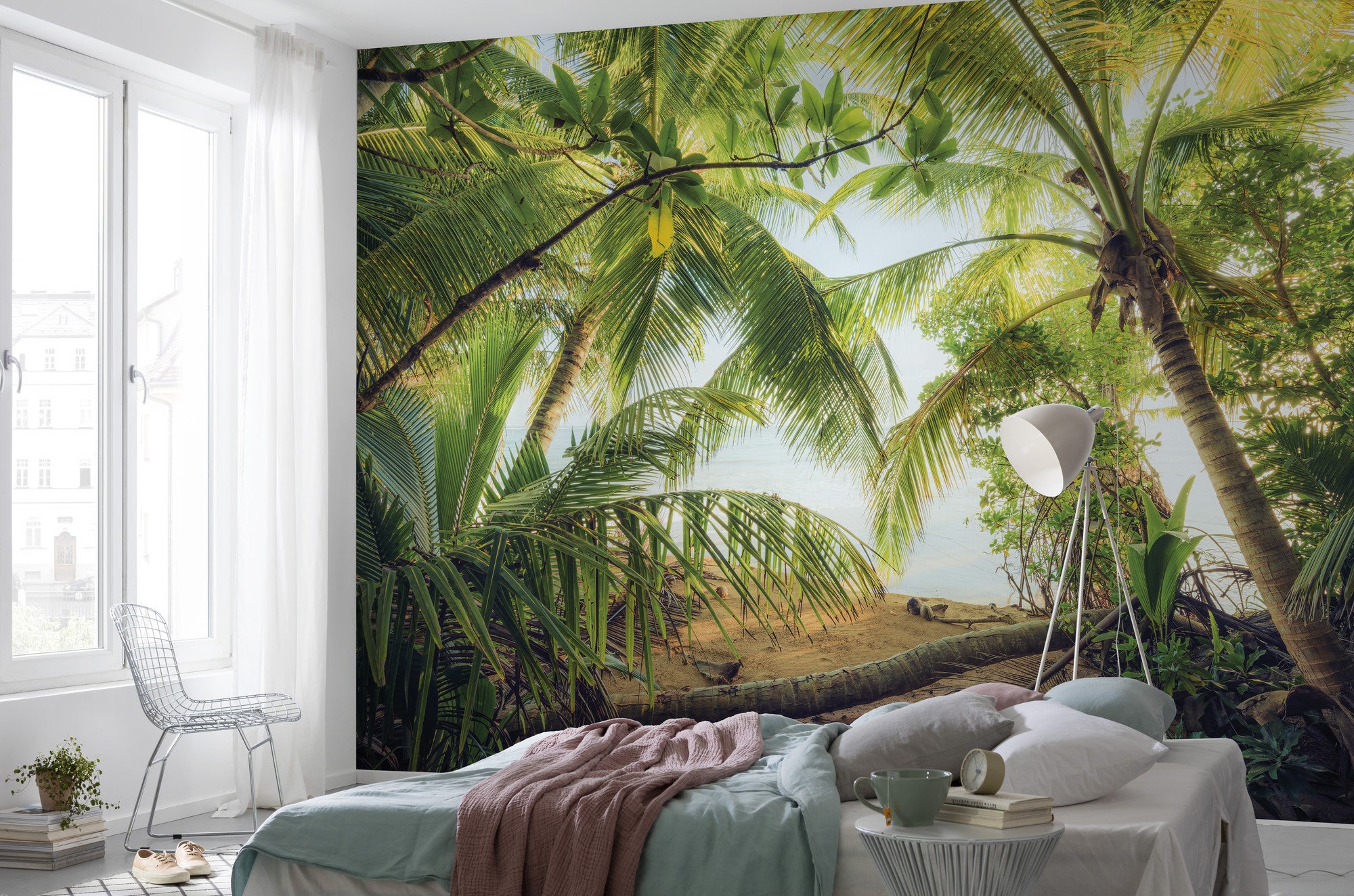 Fototapeta krajobraz zielonymIniebieskim - 450 x 280 cm - SANDERS &amp; SANDERS