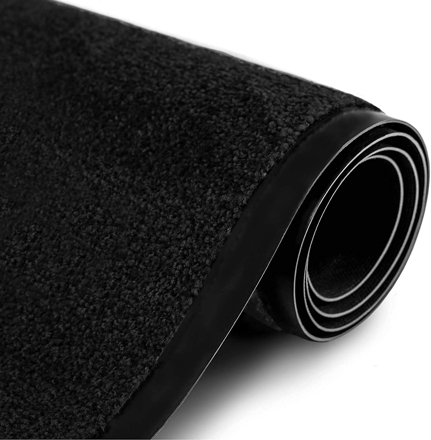 Paillasson Lavable, Pour Entrée, Noir, 90 x 120 cm - 5