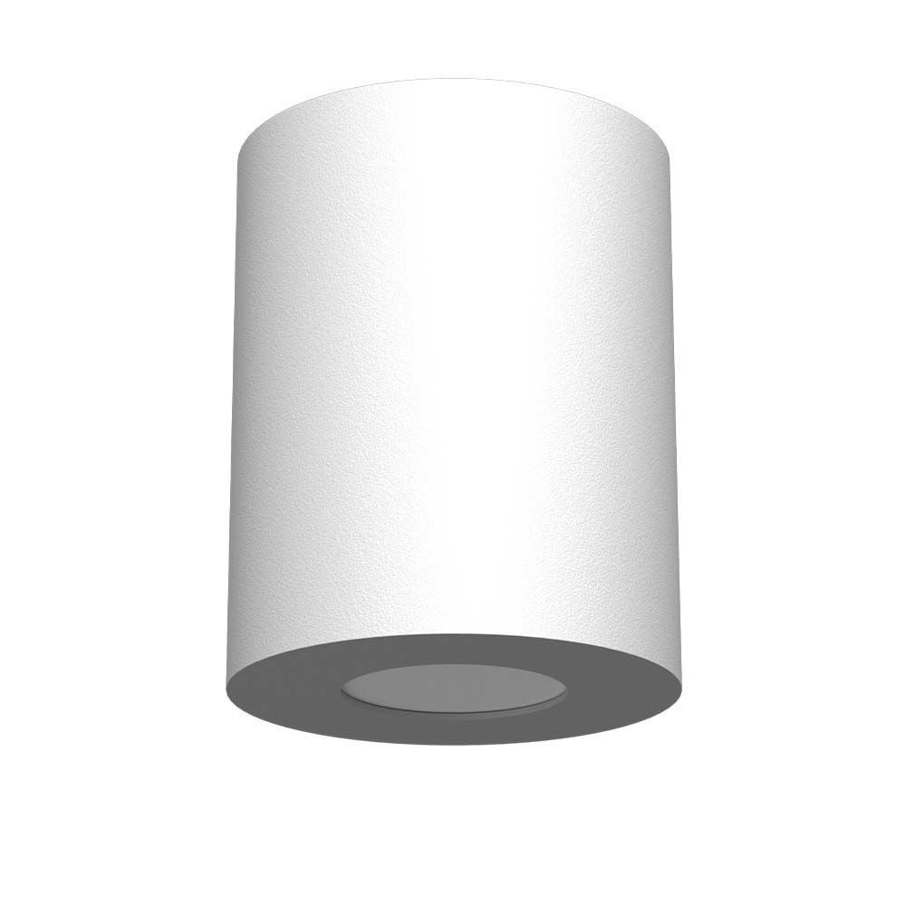 Reflektor sufitowy spot natynkowy Point okrągły biały 1xGU10x10W wym: 10 x 8 x 8 cm metal Brosline