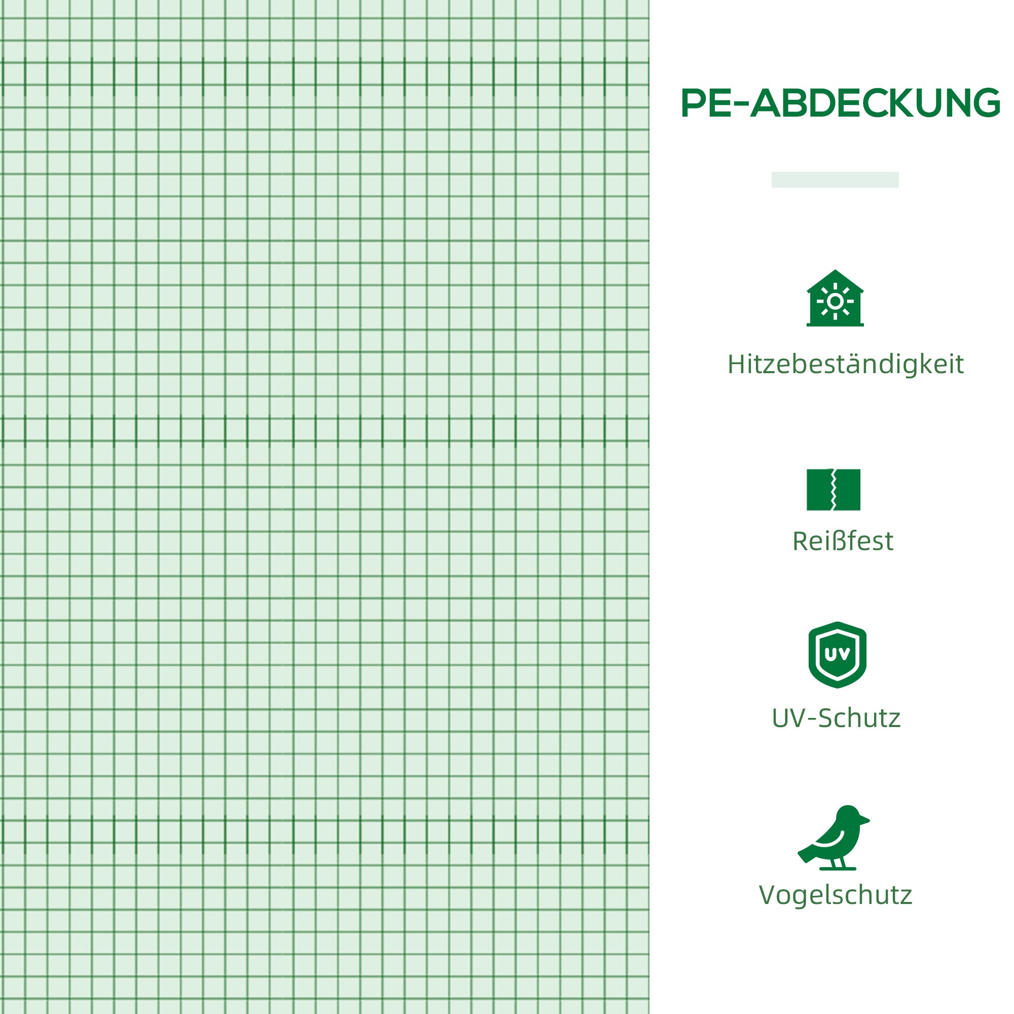 Serra in alluminio con finestra, serra per pomodori, cassone freddo, 180 x 90 x 70 cm, verde - 5