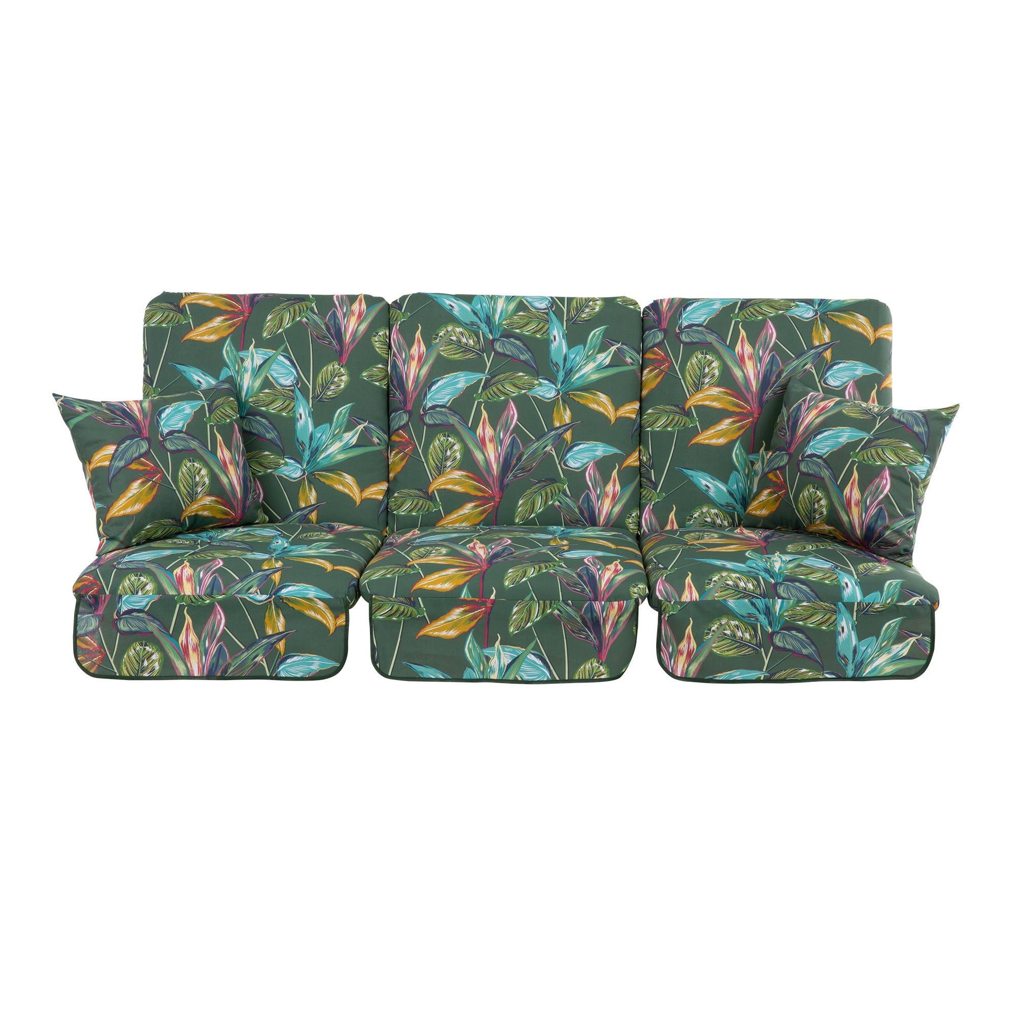 Poduszki na huśtawkę 180 cm Rimini / Venezia tropikalny wzór Patio