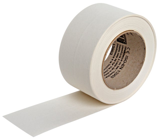 Bande joint papier kraft Semin pour réaliser les joints des plaques de plâtre en association avec un enduit - 23 m sous blister