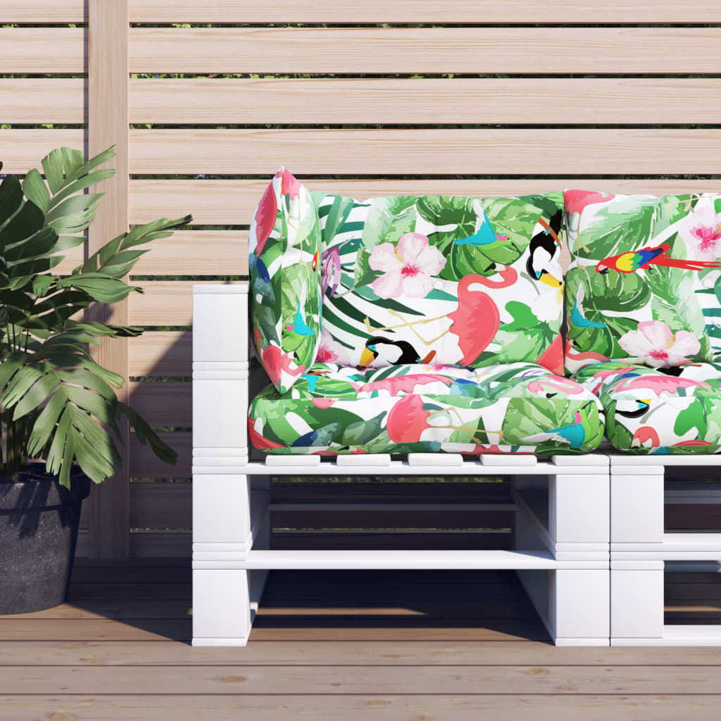 Poduszki na palety, 3 szt., kolorowe, tkanina Oxford vidaXL