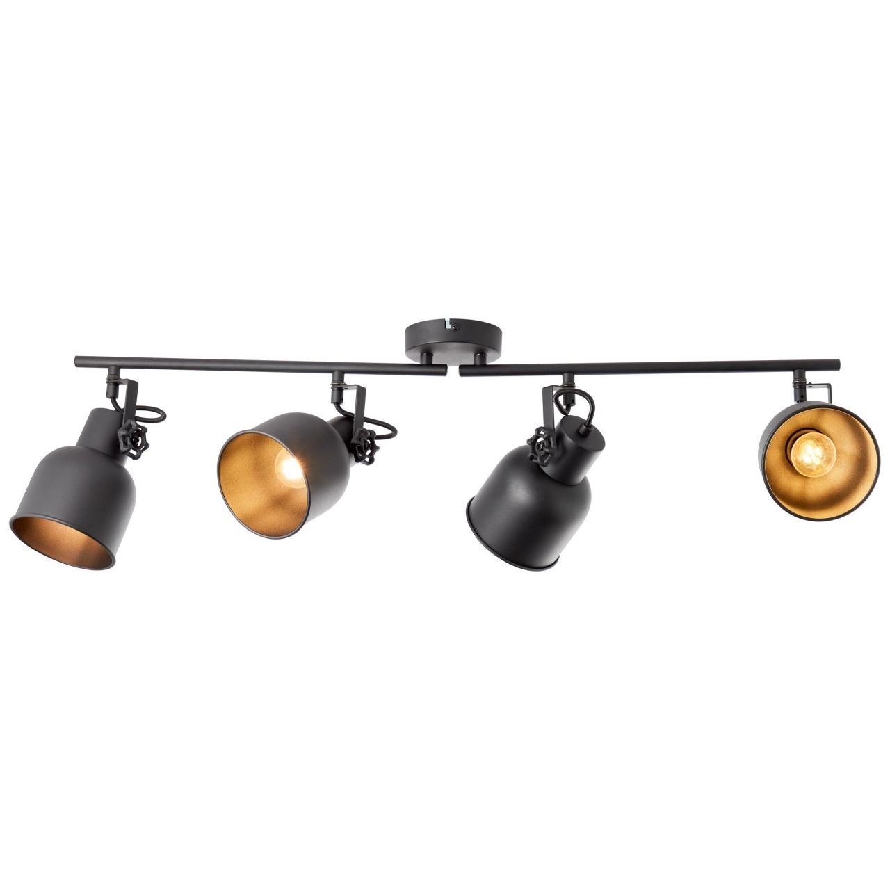 4-płomienna mosiężna lampa sufitowa BRILLIANT Leigha | 4x QT14, G9, 3W, odpowiednia do lamp z trzpieniem (brak w zestawie) - 6