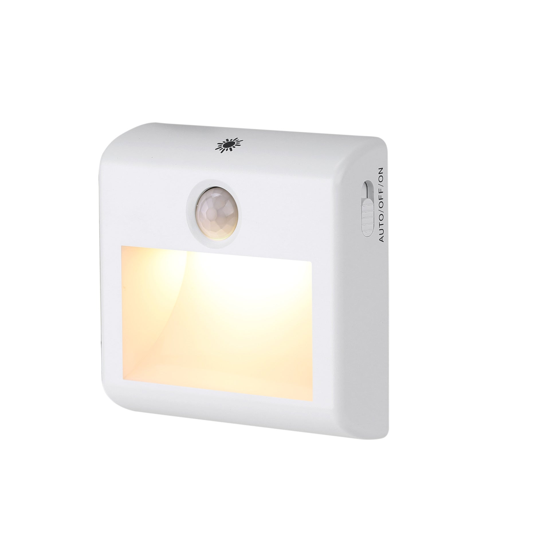 Veilleuse LED Avec Détecteur De Mouvement, Lot De 2, 3 Modes (marche/arrêt/automatique) Et