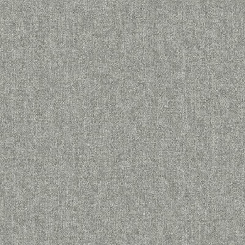 Papel pintado liso efecto lino verde - 53 cm x 10.05 m - borastapeter
