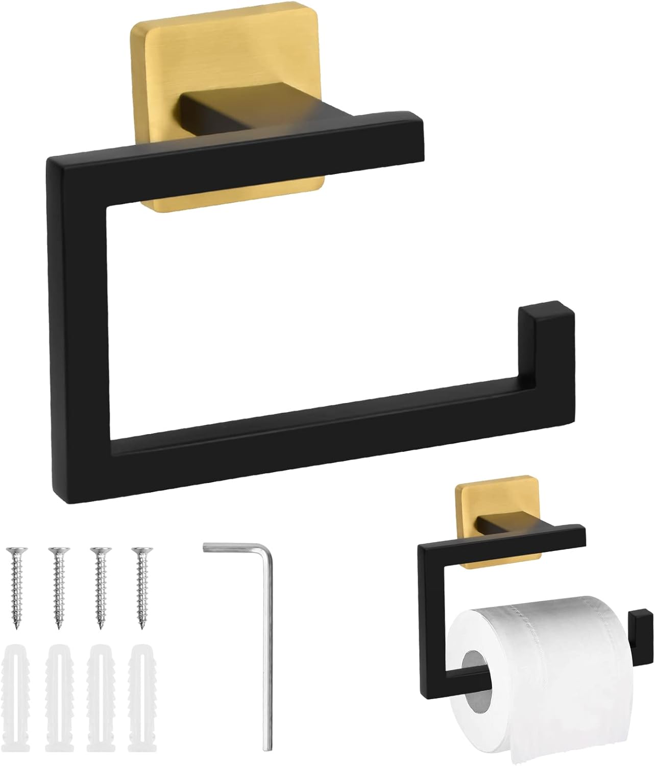 Uchwyt na papier toaletowy, uchwyt na papier toaletowy ze stali nierdzewnej, uchwyt ścienny na papier toaletowy, dozownik papieru toaletowego do łazie