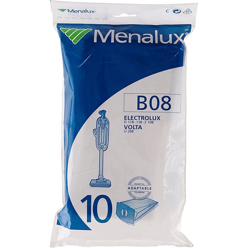 Sacs aspirateur b08 aspirateurs electrolux Menalux 909010317 | Leroy Merlin