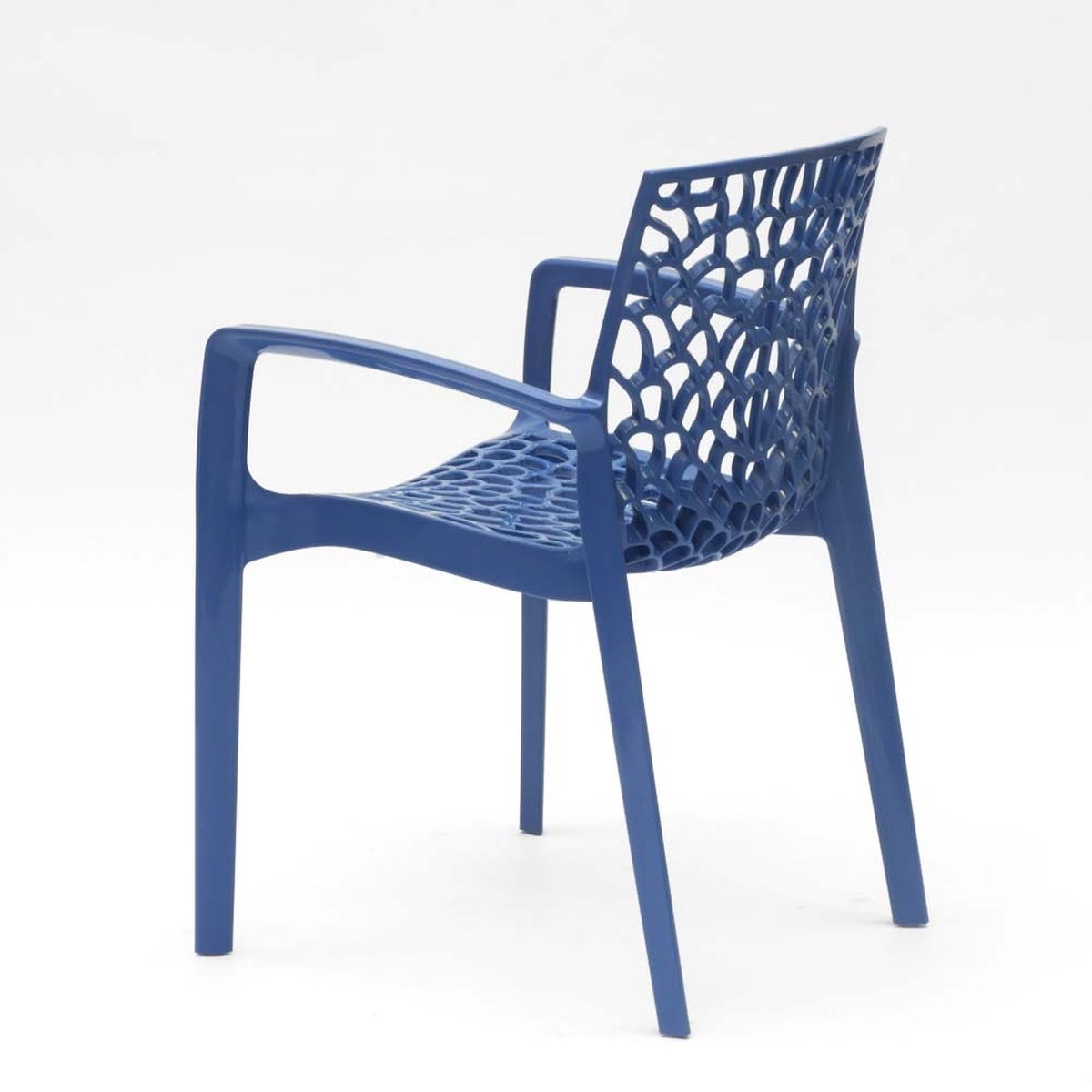 Chaise en polypropylène accoudoirs jardin café Grand Soleil Gruvyer Arm - 6