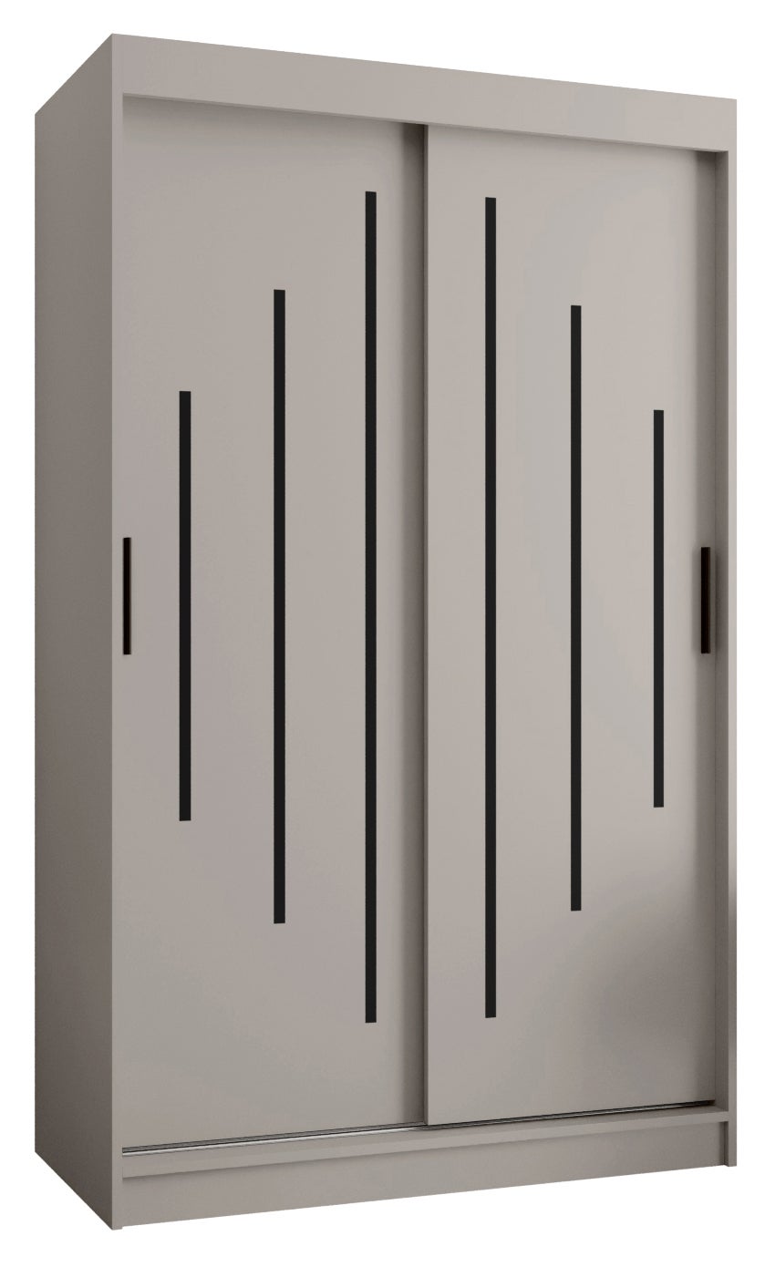 Szafa przesuwna garderoba RUBINO Y 120 x 62 x 200 cm Kaszmir