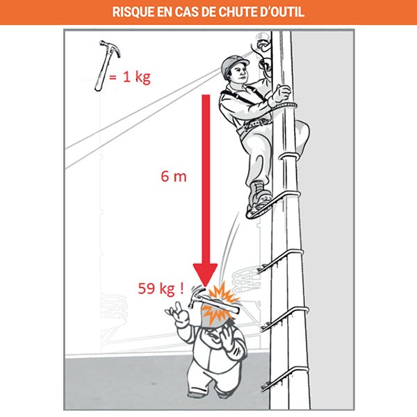 Longe élastique pour connexion d'outils - 5 kg - TS9000100 - 3