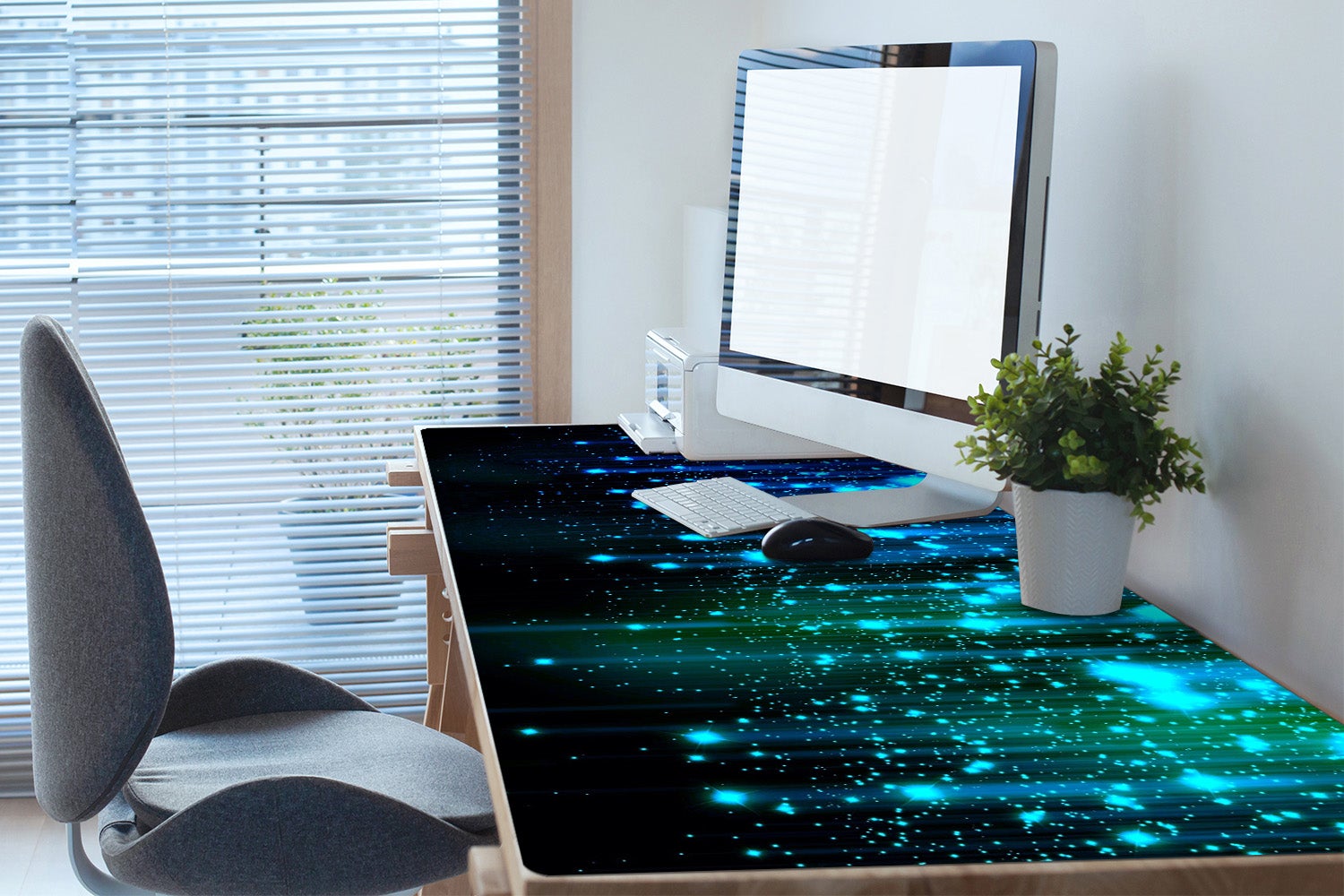 Podkładka na biurko mieszanka krwi 120x60 cm, artystyczna mata dekoracyjna – Tulup - 4