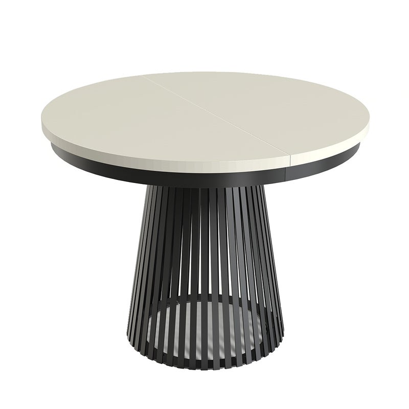 MINIO go for it, Stół rozkładany GORI w kolorze kaszmir/czarny