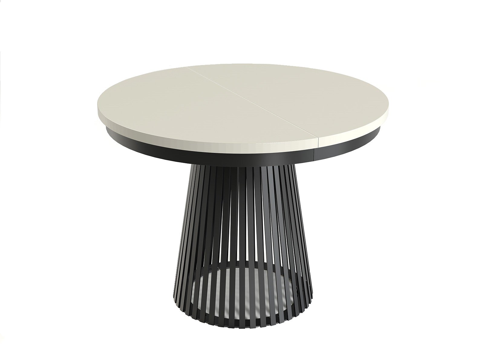 MINIO go for it, Stół rozkładany GORI w kolorze kaszmir/czarny