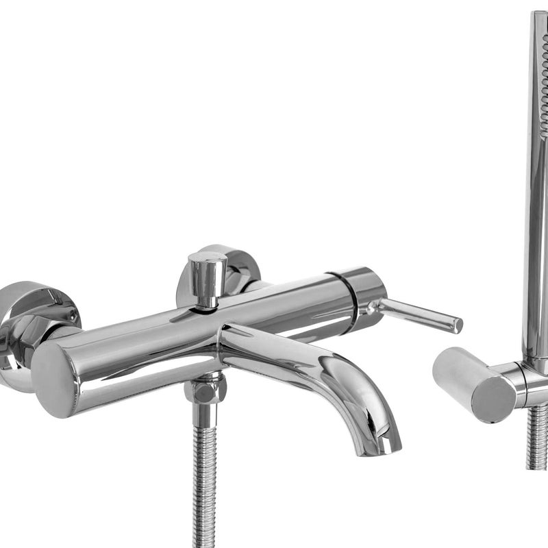 Bateria wannowa Rea Lungo chrom