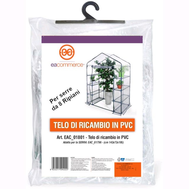 Telone Protettivo | Telone Trasparente Con Occhielli 4x12 M In Polietilene CFW826937 | Leroy Merlin - Foto 7