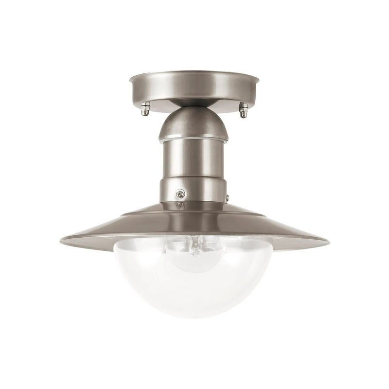 Lampa sufitowa zewnętrzna Oslo chromowana 1xE27x60W wym:21,5x24x24cm IP44 Rabalux