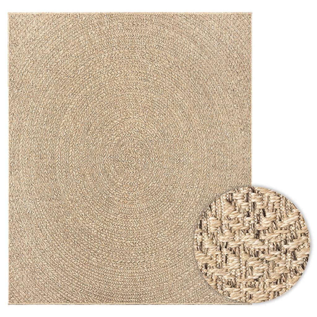 vidaXL Tapis ZIZUR 240x340 cm aspect de jute intérieur et extérieur - 2