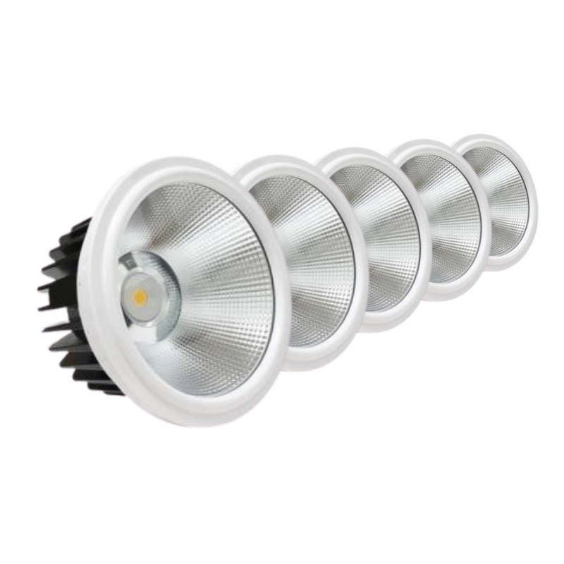 Ampoule LED AR111 20W COB Rond (Pack de 5) - Blanc Neutre 4000K - 5500K - SILUMEN - 6