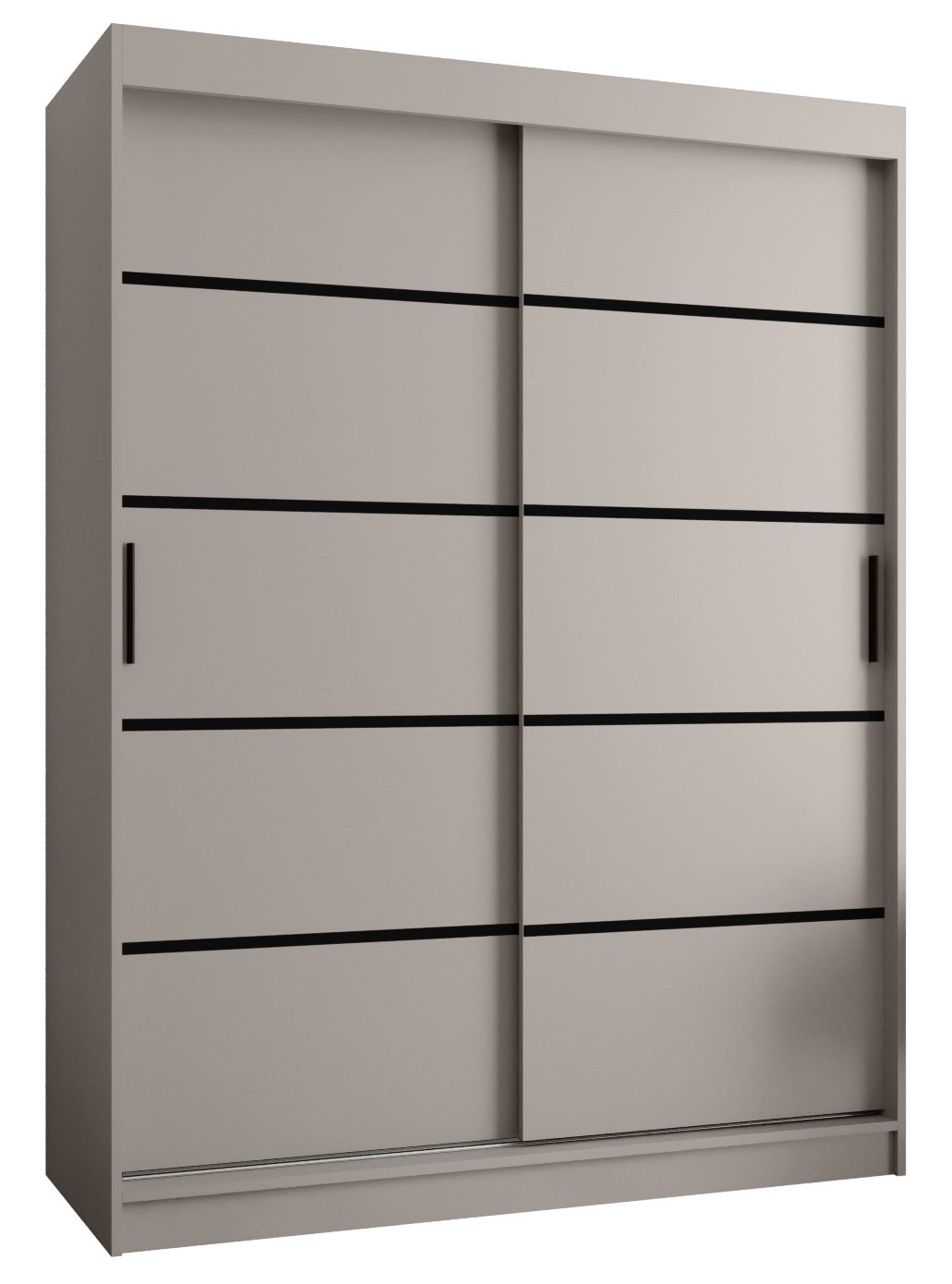 Szafa przesuwna garderoba RUBINO V1 150 x 62 x 200 cm Kaszmir