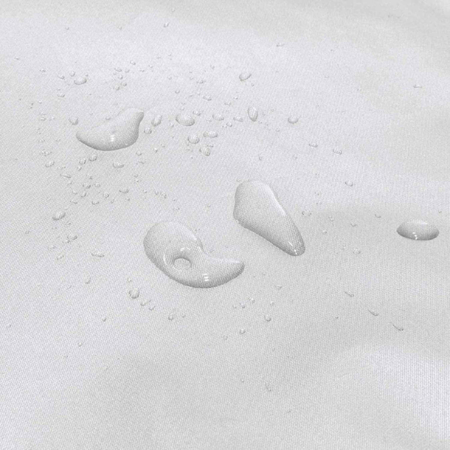 Housses de Meubles d’extérieur imperméable à l’Eau Canapé Chaise Table Housse de Pluie Snow Dust Cover Oxford Fabric Garden Argent 220*105*105CM - 5