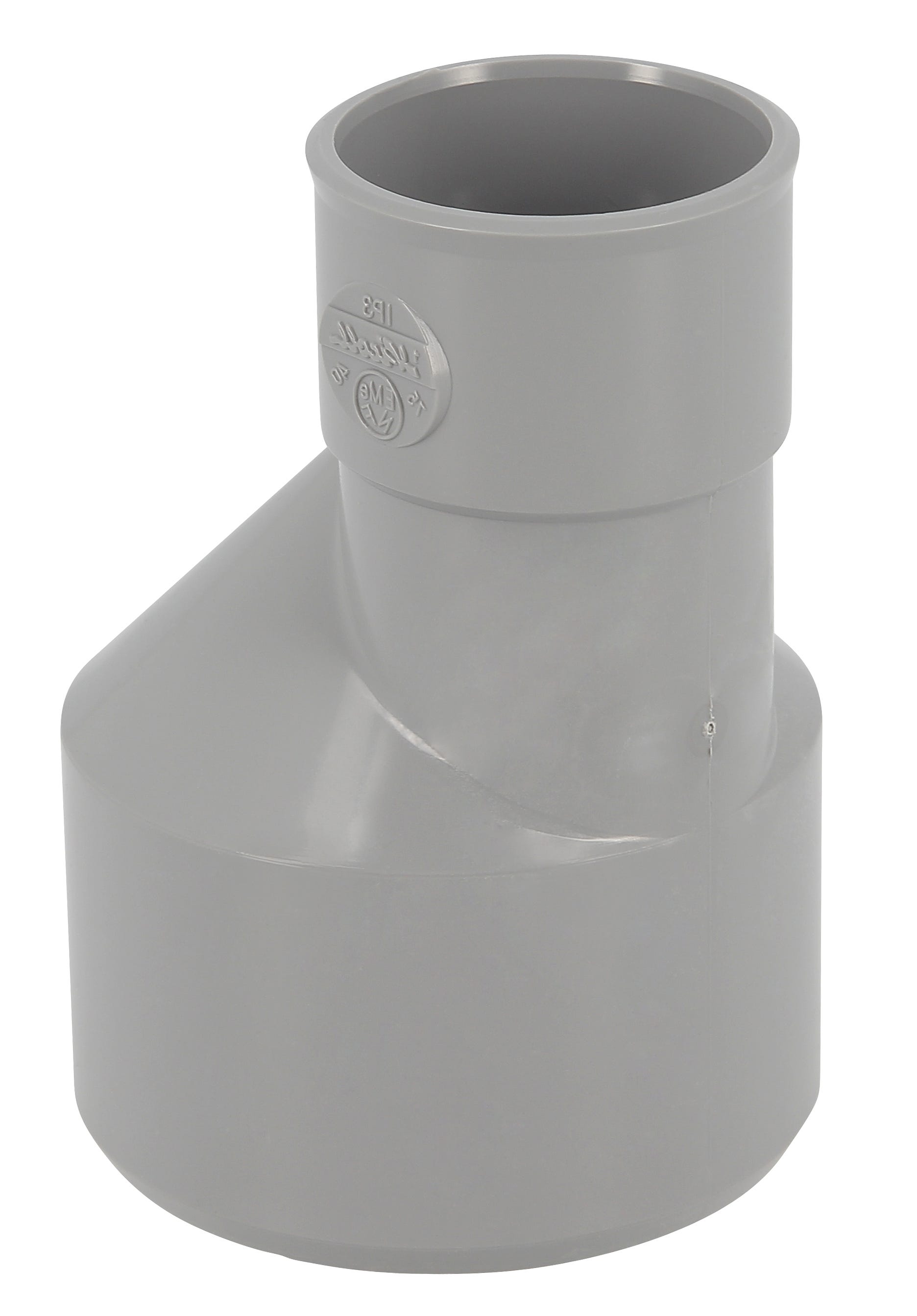 Réduction PVC Vidange excentrée Mâle - Femelle Ø75 - 40 | Leroy Merlin