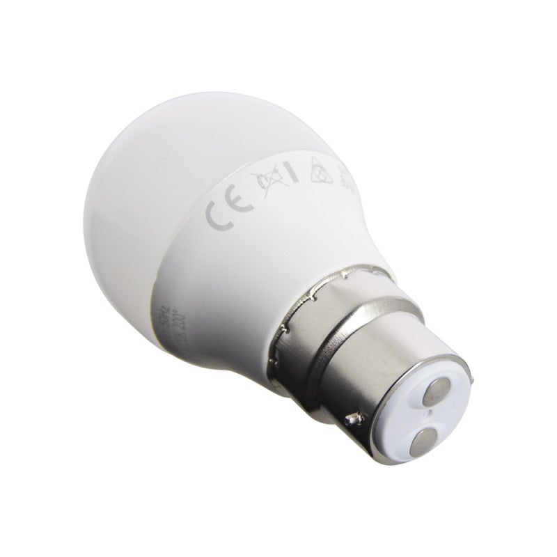Xanlite - Ampoule LED P45, culot B22, 5,3W cons. (40W eq.), lumière blanc neutre - EB470PCW - 5