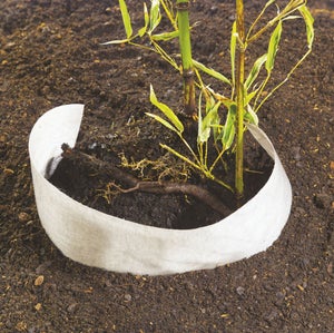 30/40/45/60 cm Fibra di Cocco Albero Tappetino for Pacciamatura- Tappetini for Protezione Erbacce in Fibra di Cocco Naturale, Tappetini for Protezione in Fibra di Cocco Naturale for Prato Esterno Inte