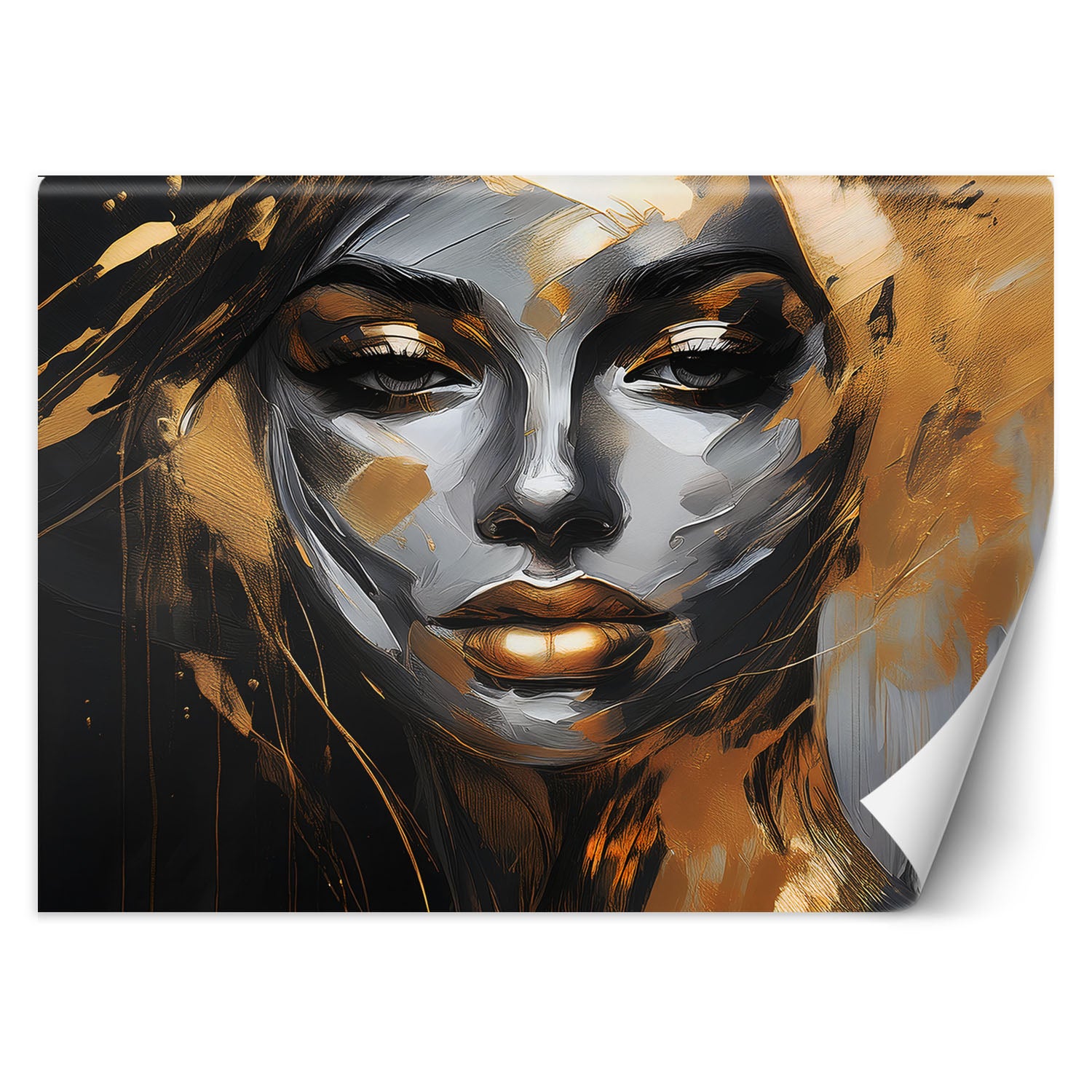 Fototapeta, Kobieta Twarz Glamour 150x105