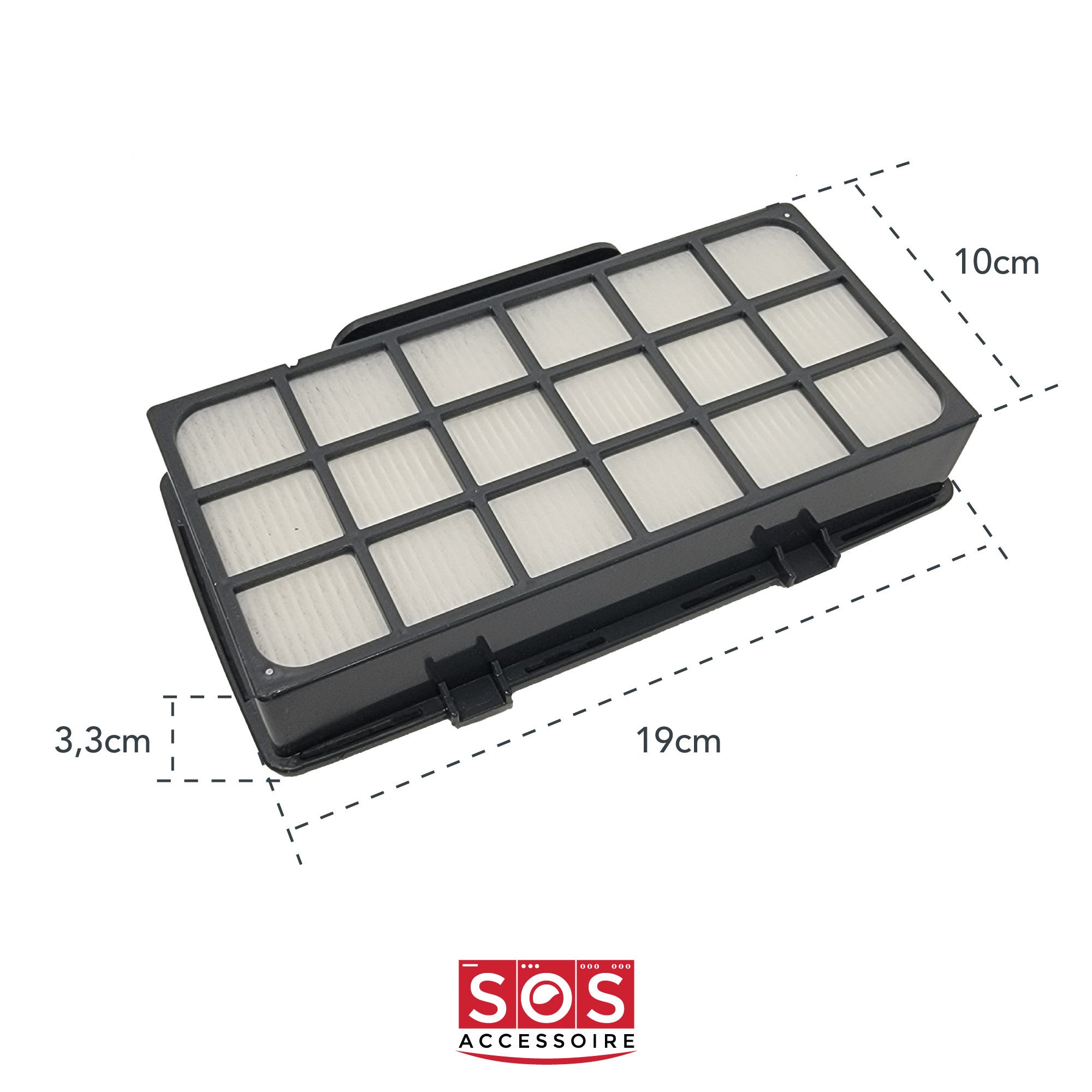 Kit filtres X-TREM POWER CYCLONIC compatible Aspirateur ZR006001 ROWENTA - 280327 - 3