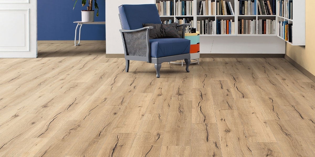 Sol stratifié Ecorce planche large chêne italica 19,3*128,2 cm - Réflex Boutique - 4