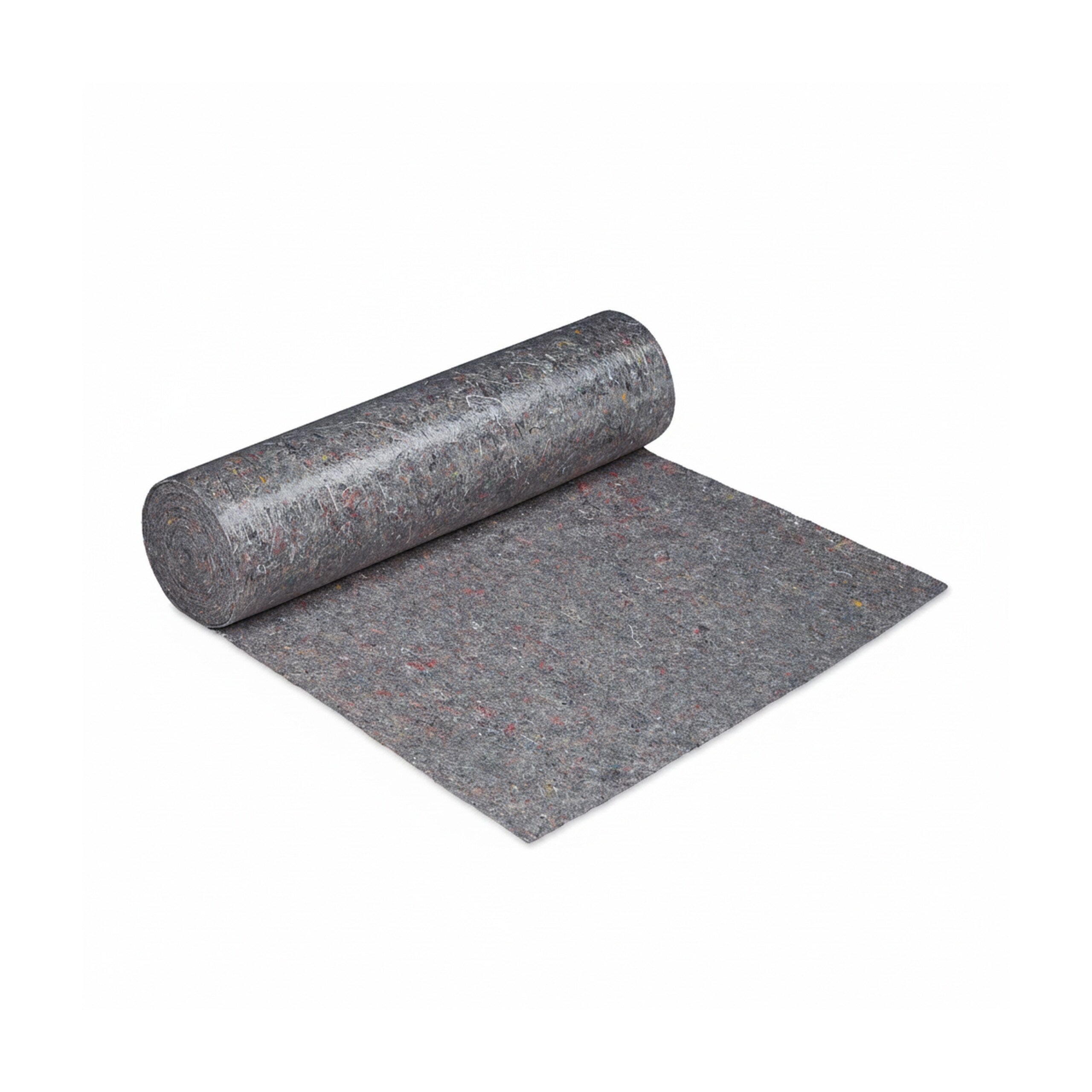Feutre de protection pour peinture en rouleau, 1 x 50 m (50 m²), antidérapant et déperlant, 200 g/m², peinture et déménagement, gris, Relaxdays - 9