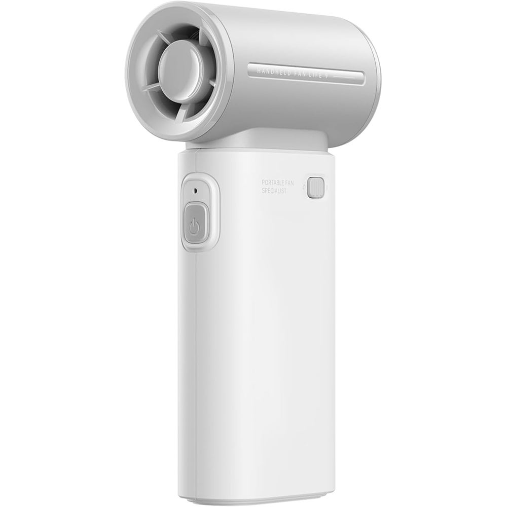 Wentylator Przenośny, Mini Wentylator Ładowany przez USB, 5000 mAh Osobisty Wentylator do Makijażu/Rzęs, 5 Prędkości Wentylator Kieszonkowy