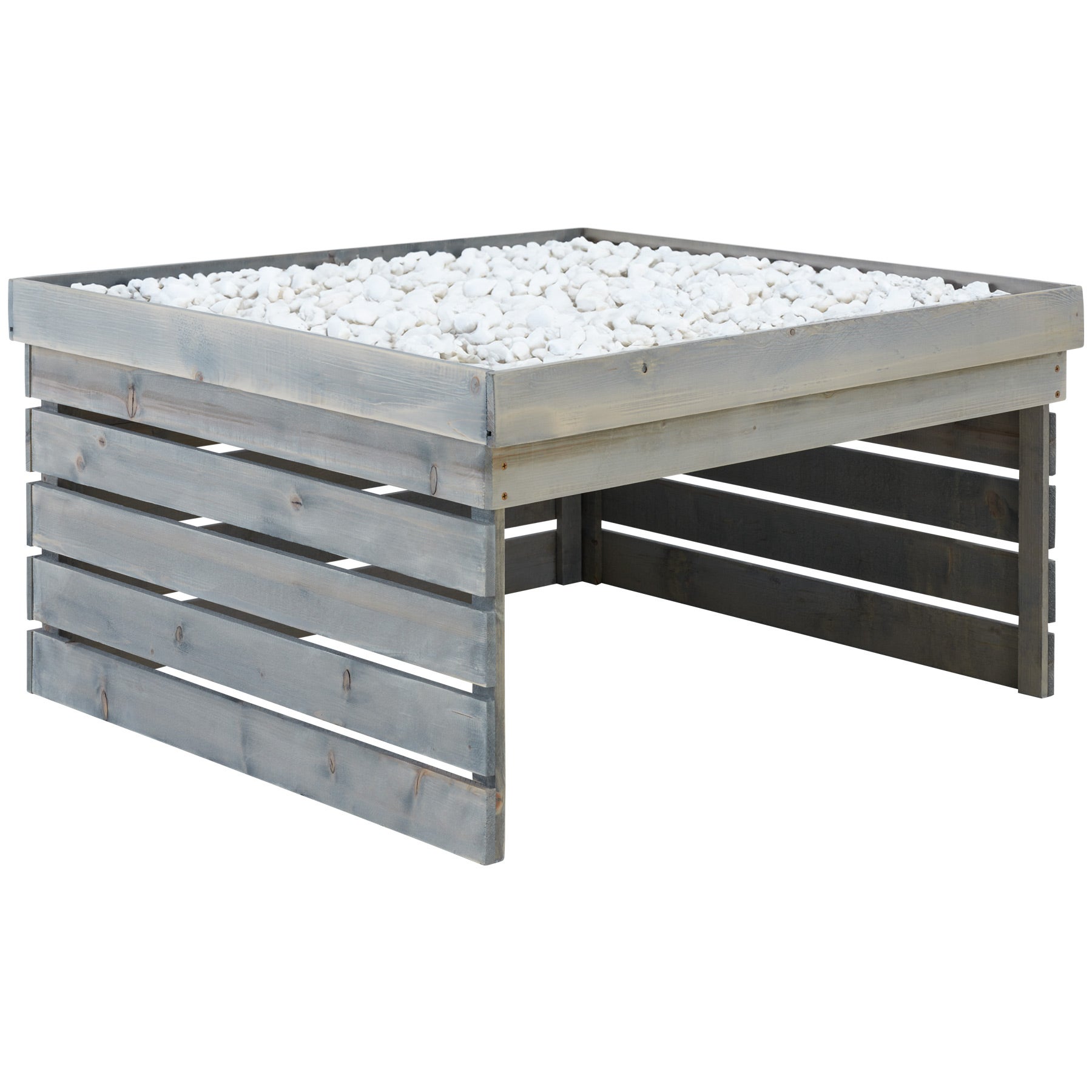 Garage en bois pour robot tondeuse 84 x 78 x 46 cm TECTAKE - 6