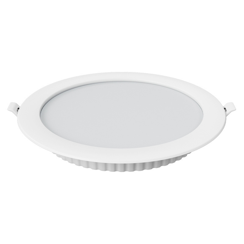Zestaw 3 reflektorów wpuszczanych do łazienki, bryzgoszczelne, ultrapłaskie, moduły LED 7W, ciepłe białe światło