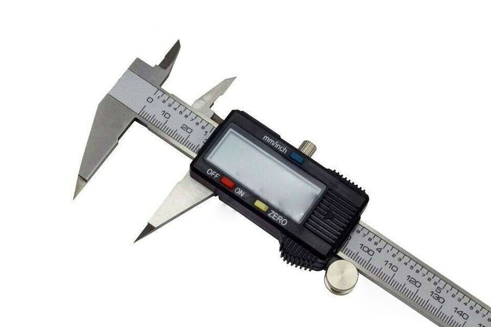 CALIBRO A CORSOIO DIGITALE 0-150MM BECCHI MISURA RILEVA SPESSORE DIAMETRO - 2