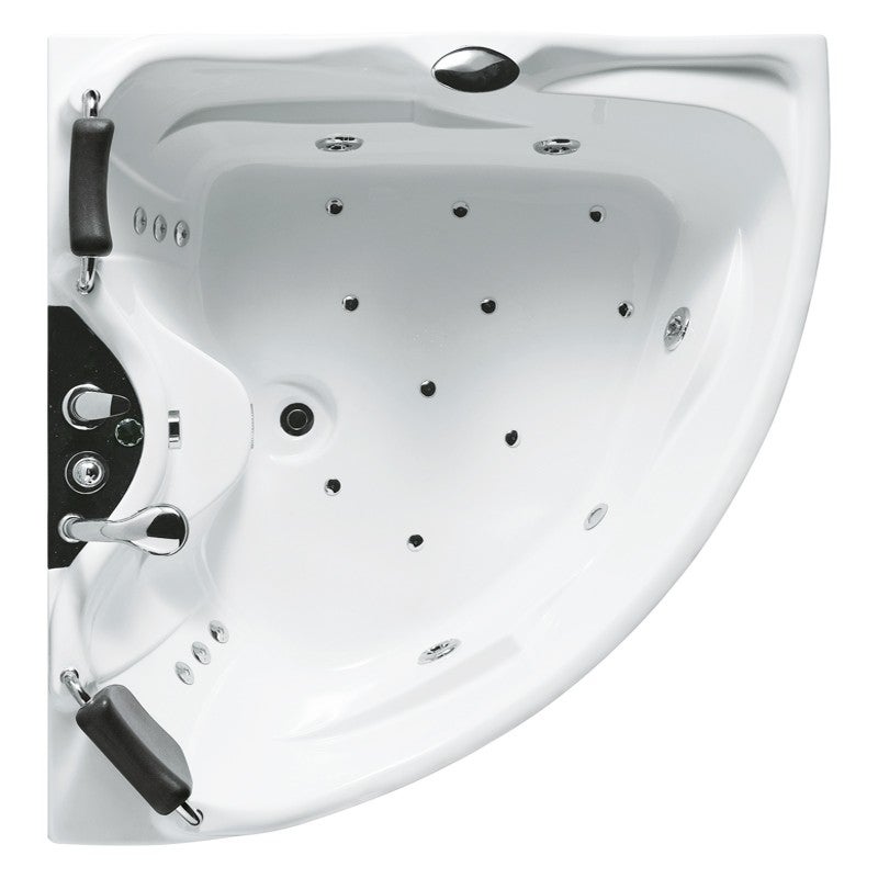 Baignoire balnéo d'angle 150x150 cm VENISE GAUCHE IMASSAGE - 2